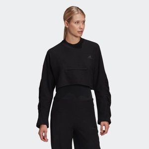 adidas Yoga Crop Crew Sweatshirt